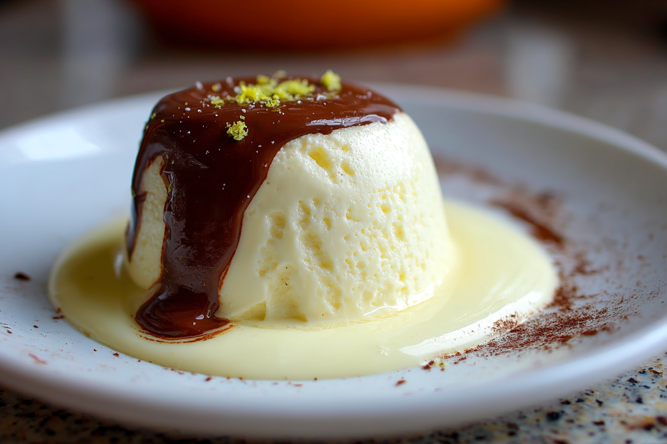 Mousse cremosa al cioccolato bianco