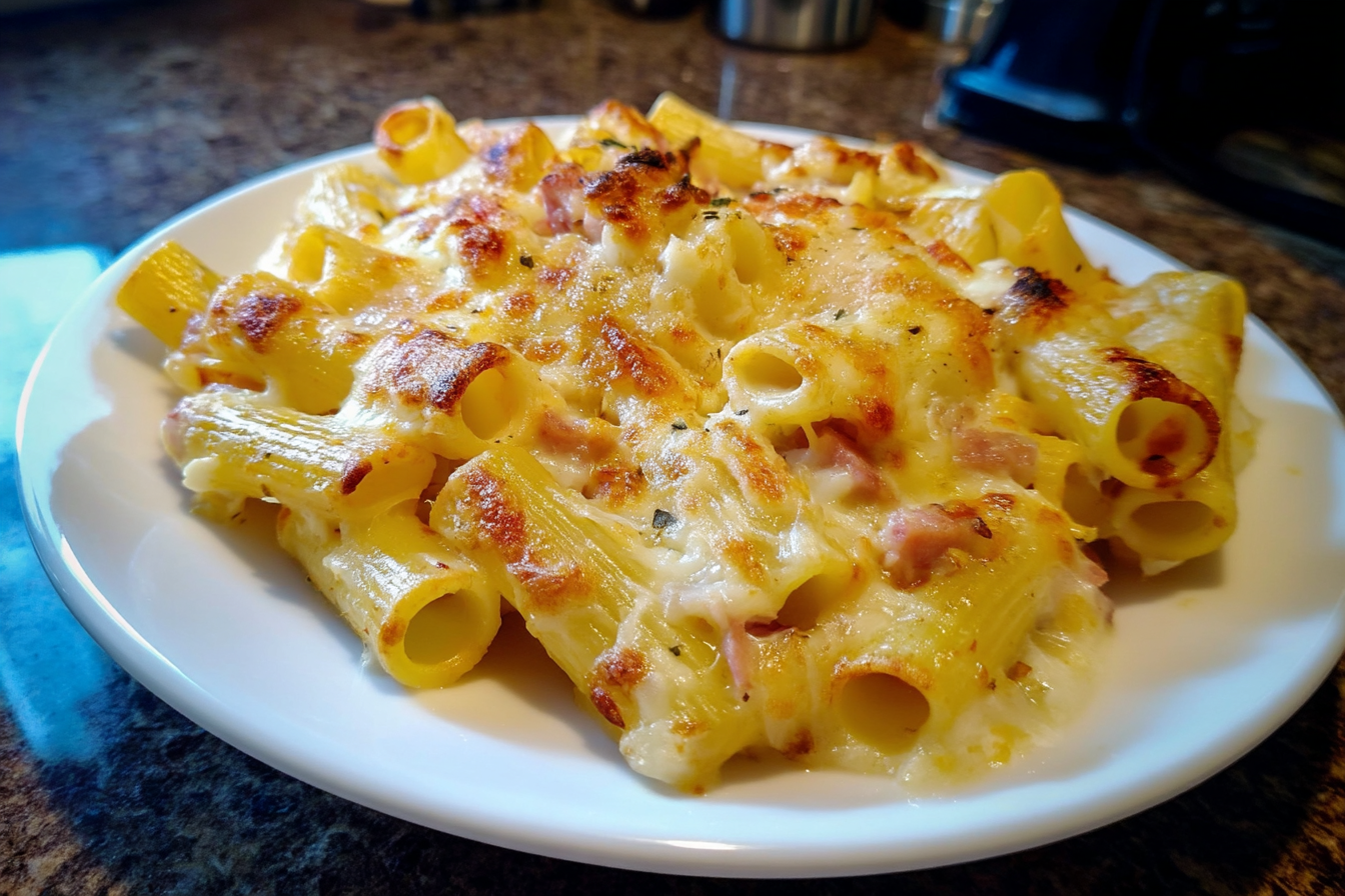 Pasta al forno bianca
