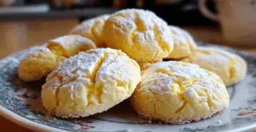 Biscotti al Limone Profumati Friabili e Irresistibili