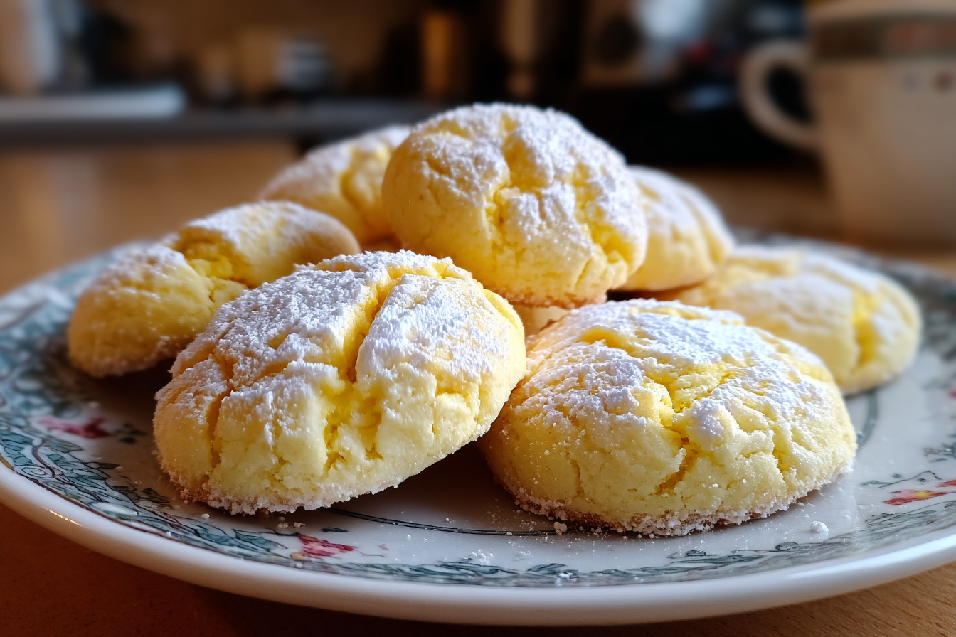 Biscotti al Limone Profumati Friabili e Irresistibili
