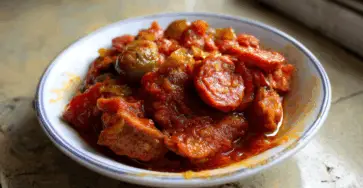 Saltato di Vitello con Chorizo