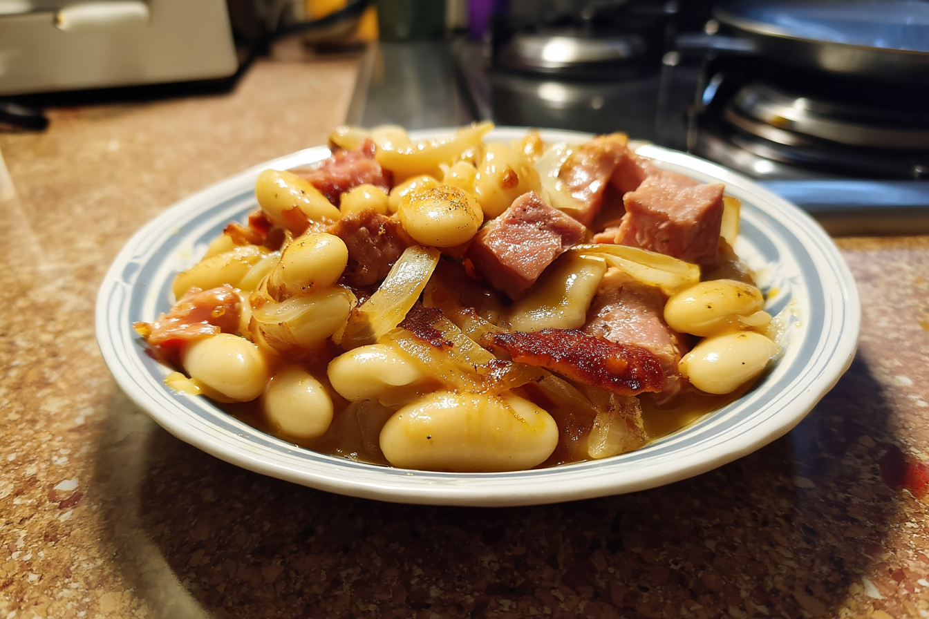 Fagioli con Tonno e Cipolla