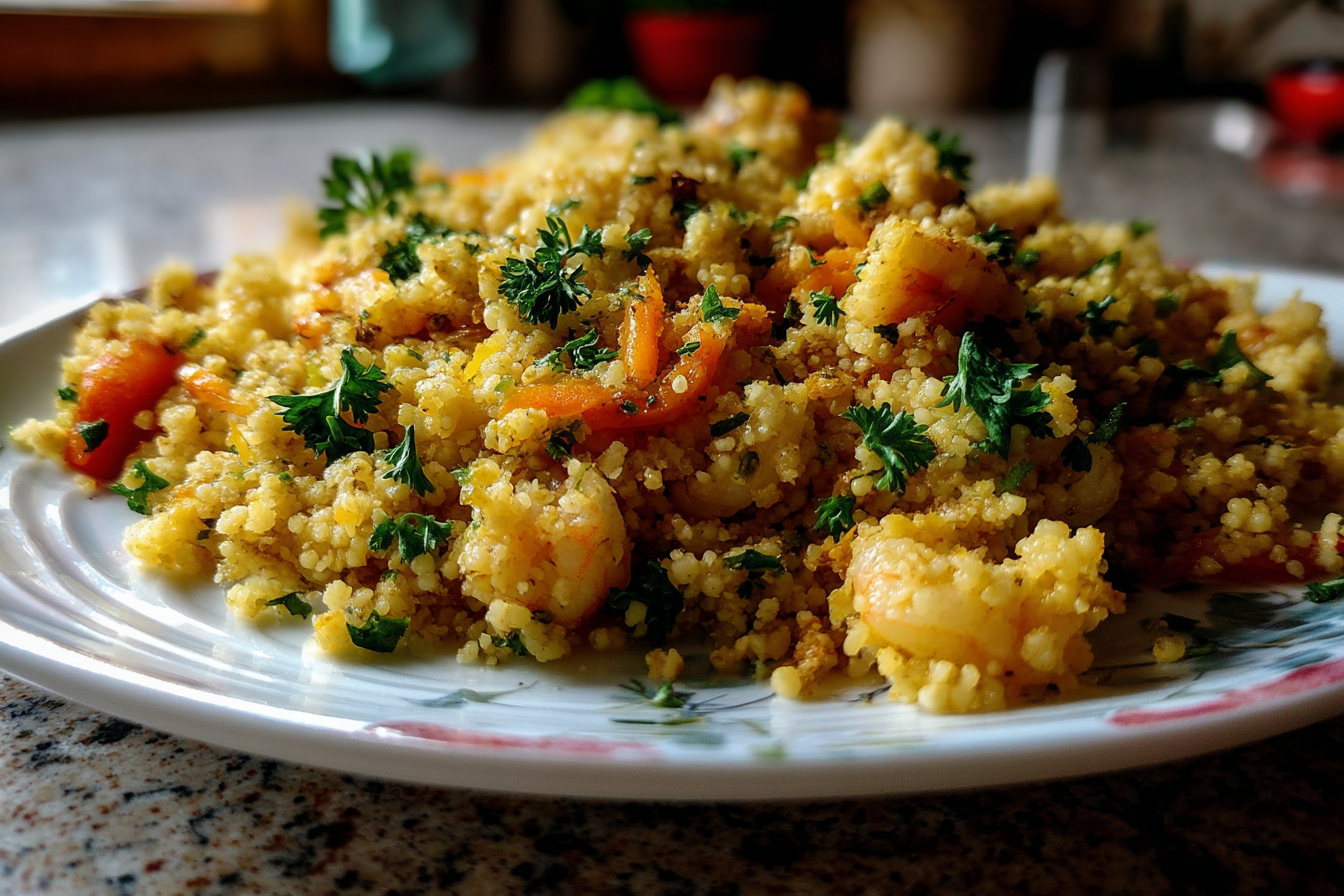 Couscous di Frutti di Mare e Verdure