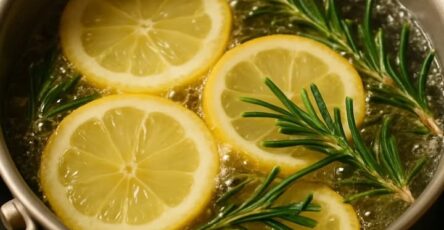 Il Segreto delle Nonne: Limone e Rosmarino Bolliti per un Rimedio Casalingo Potente e Naturale