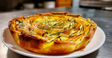 Torta con verdure