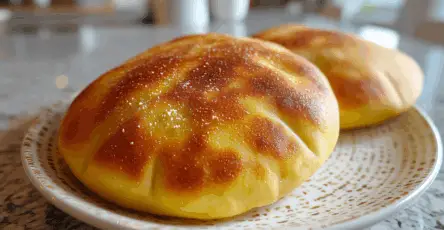 Pane palloncino senza lievito