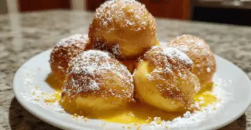 Tartufi alla Crema d'Arancia
