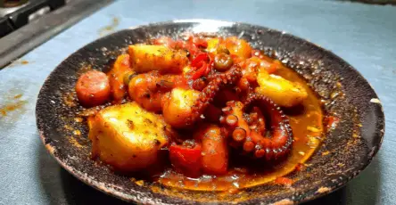 Polpo alla Luciana