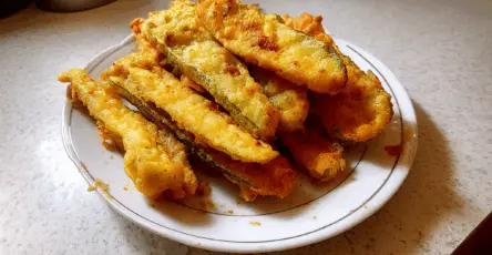 Zucchine Indorate e Fritte