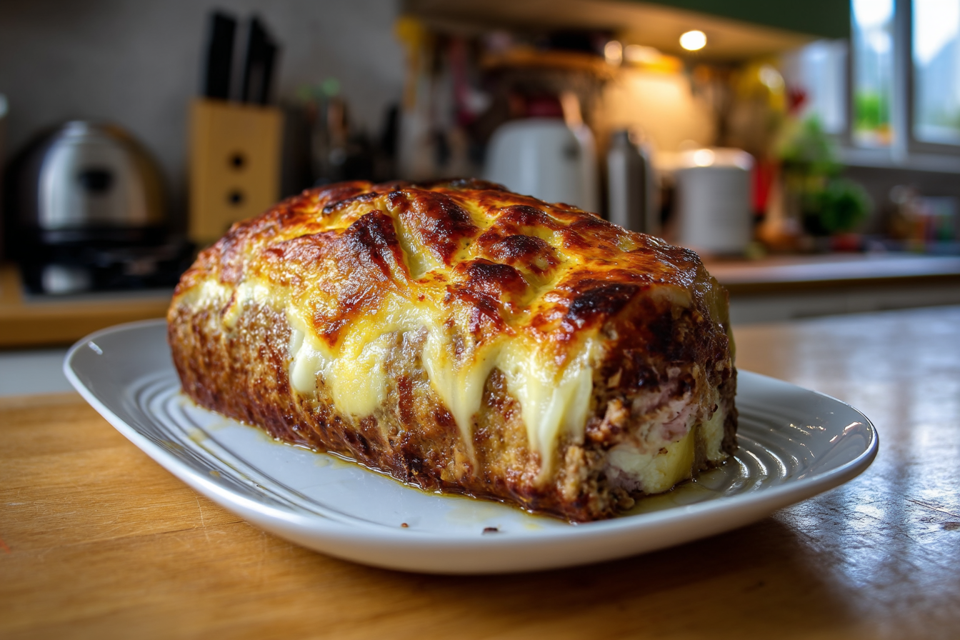 Polpettone con Cuore di Scamorza