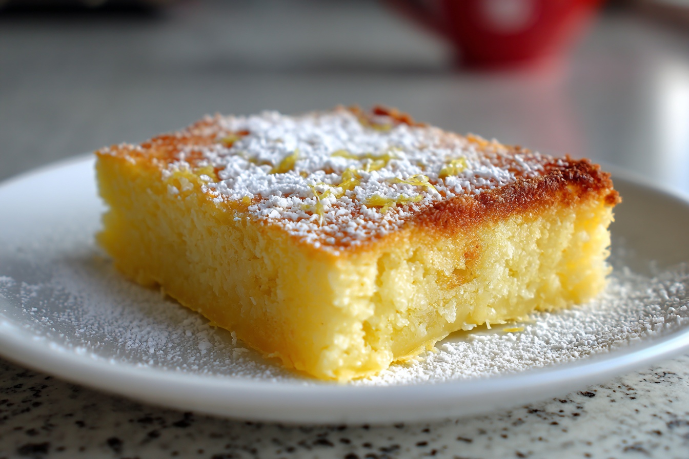 Torta al cocco e limone