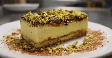 Parfait di mandorle e pistacchi senza uova