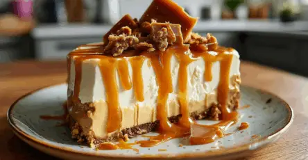 Delizia Fredda al Caramello e Toffee