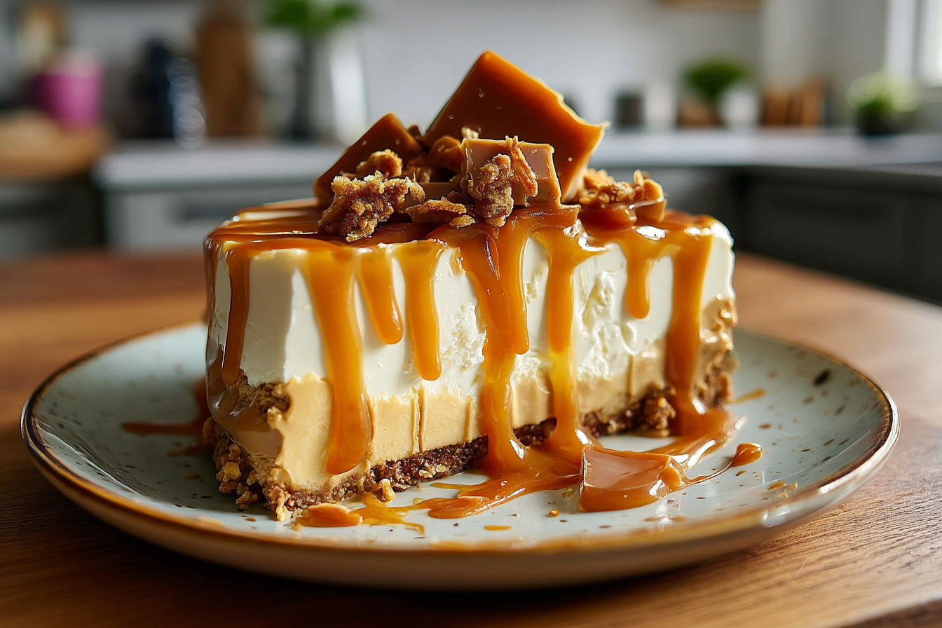 Delizia Fredda al Caramello e Toffee
