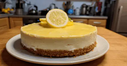 Cheesecake al limone