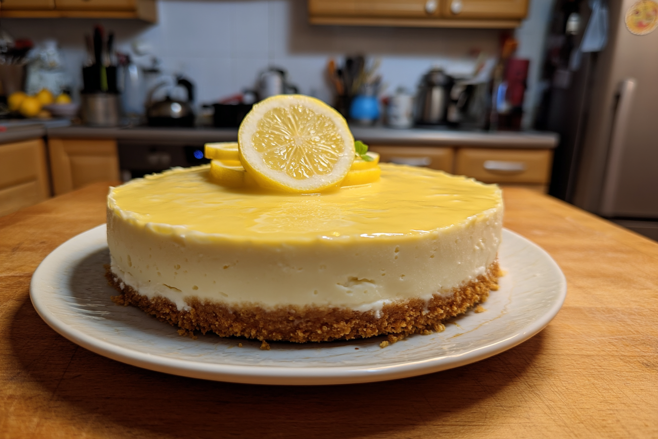 Cheesecake al limone