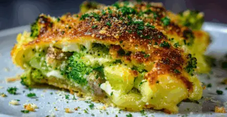 Trudel broccoli e salsiccia