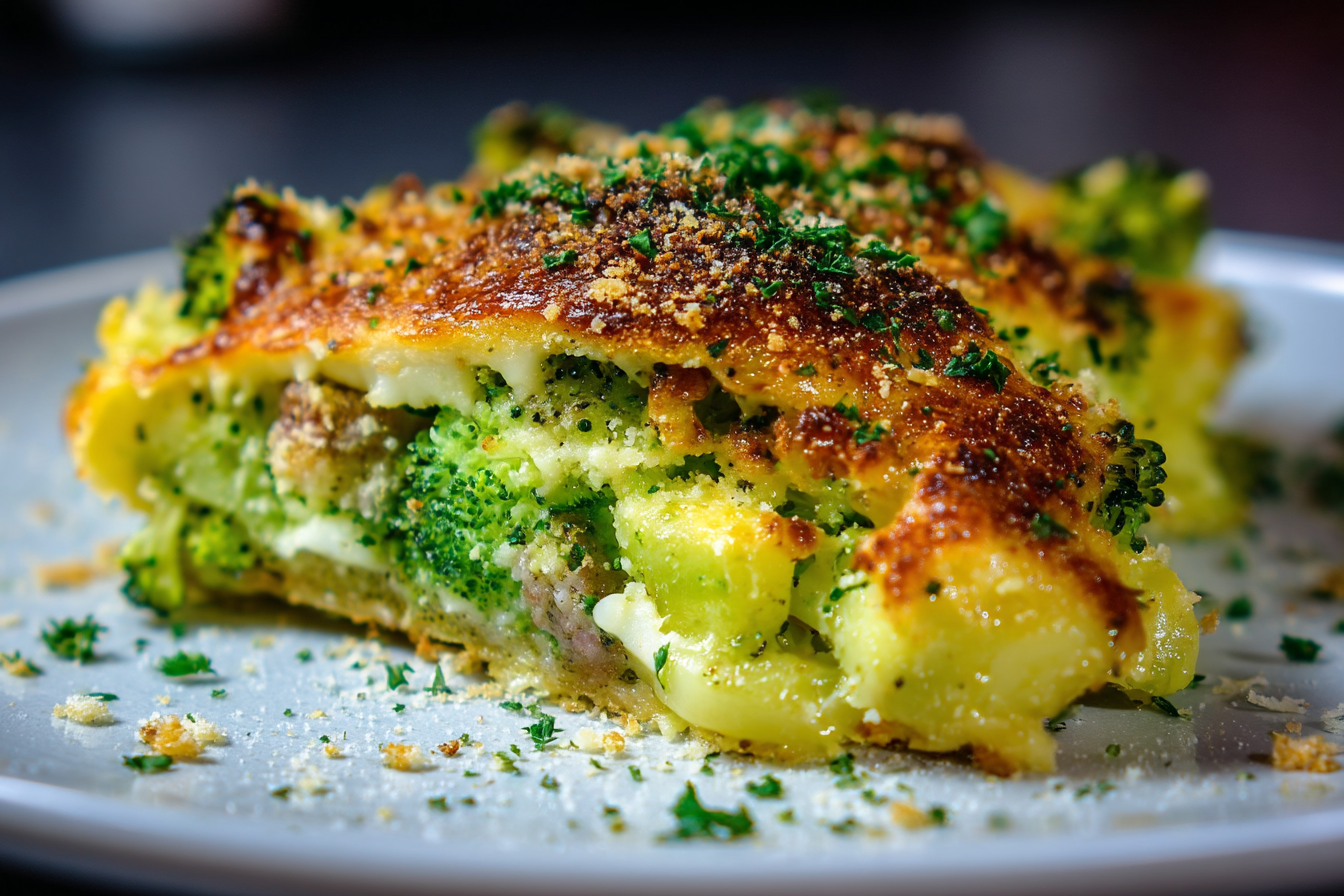 Trudel broccoli e salsiccia
