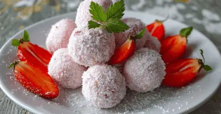Tartufi alla fragola