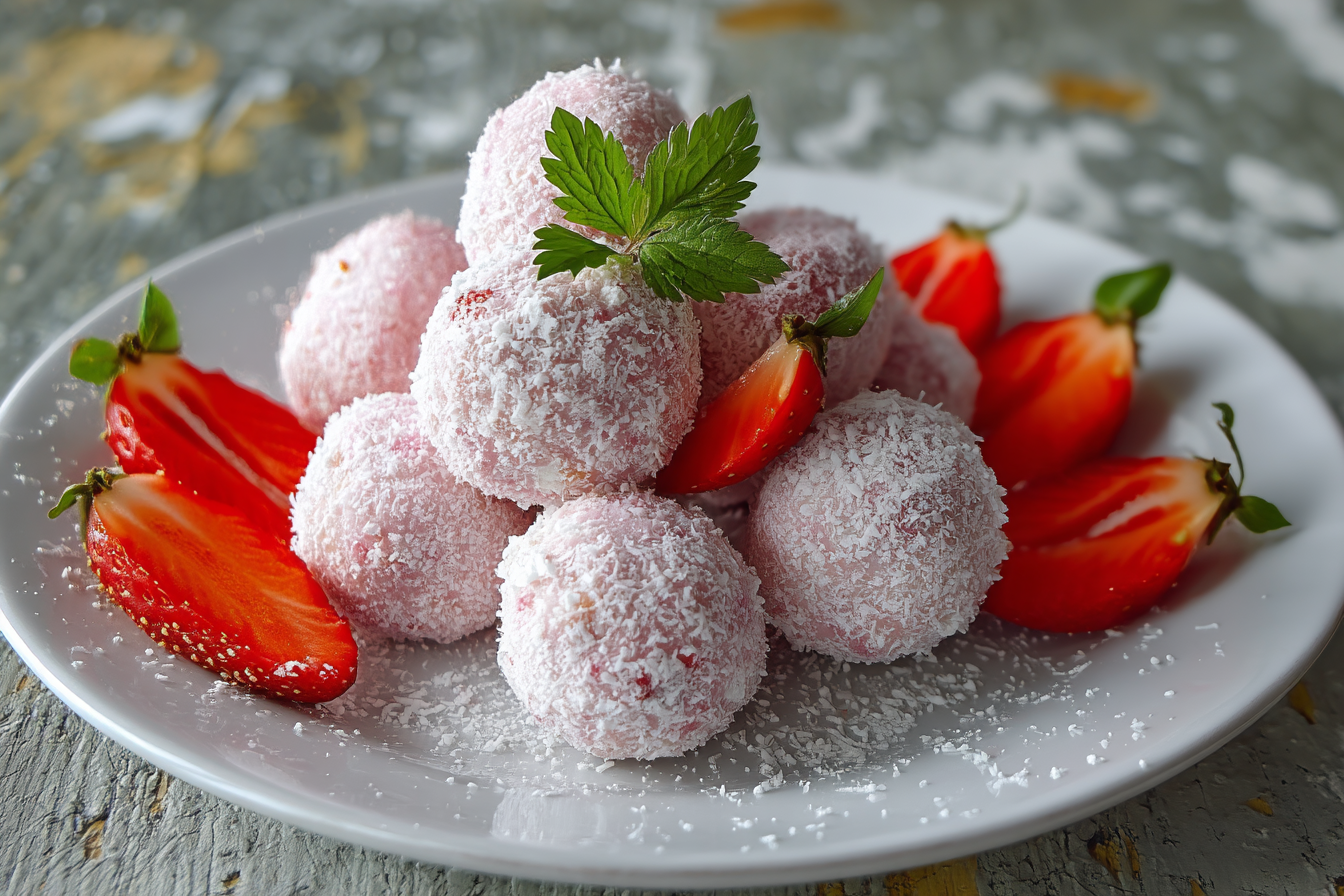 Tartufi alla fragola