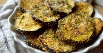 Chips di melanzane