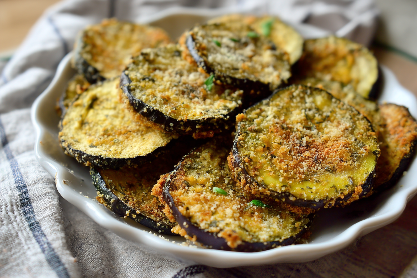 Chips di melanzane
