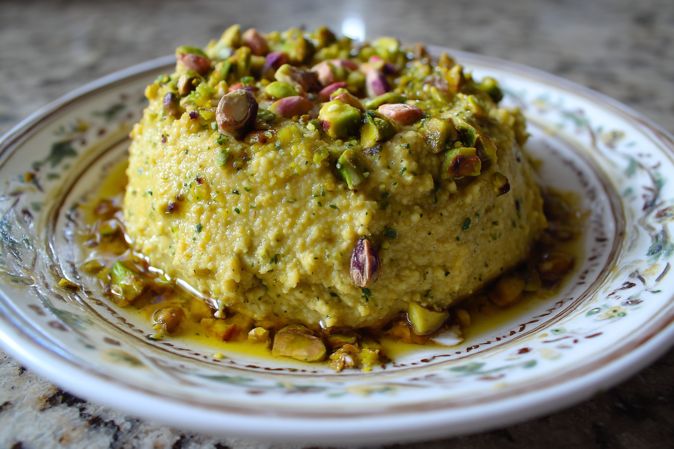 Hummus di Ceci Zucchine e Pistacchi