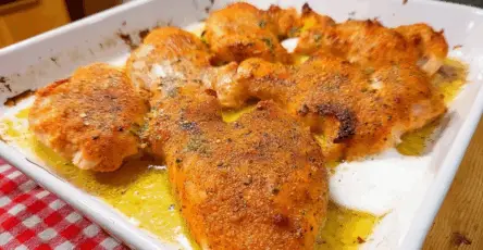 Petti di pollo croccanti al forno