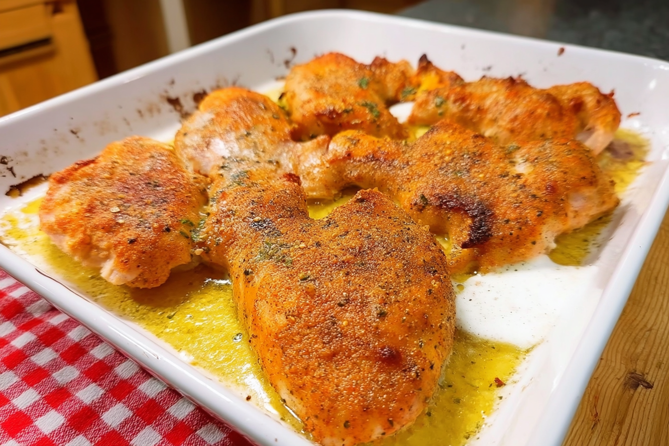 Petti di pollo croccanti al forno