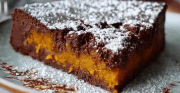 Torta alla zucca e cioccolato