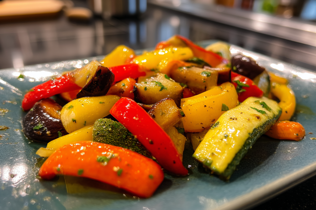 Verdure al forno deliziose