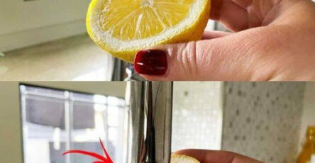Non solo aceto e bicarbonato ma con il limone i rubinetti sono come nuovi