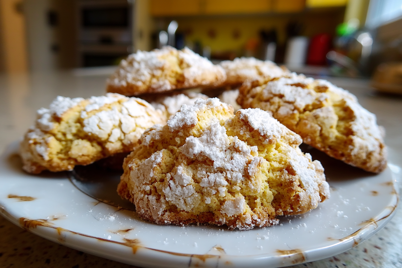 Biscotti alle mandorle morbidi