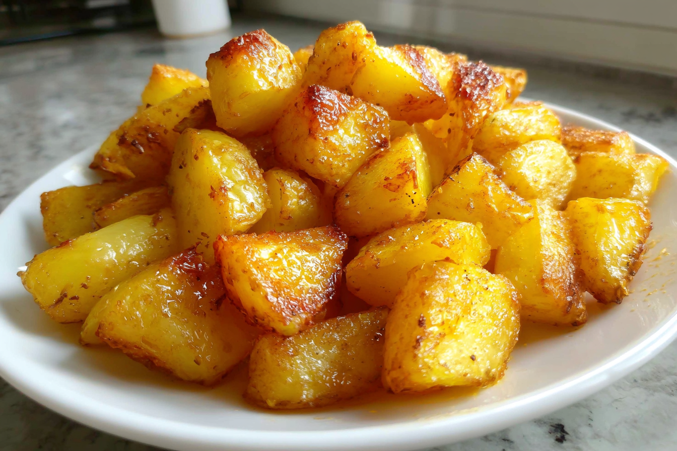 Patate arrosto croccanti e dorate