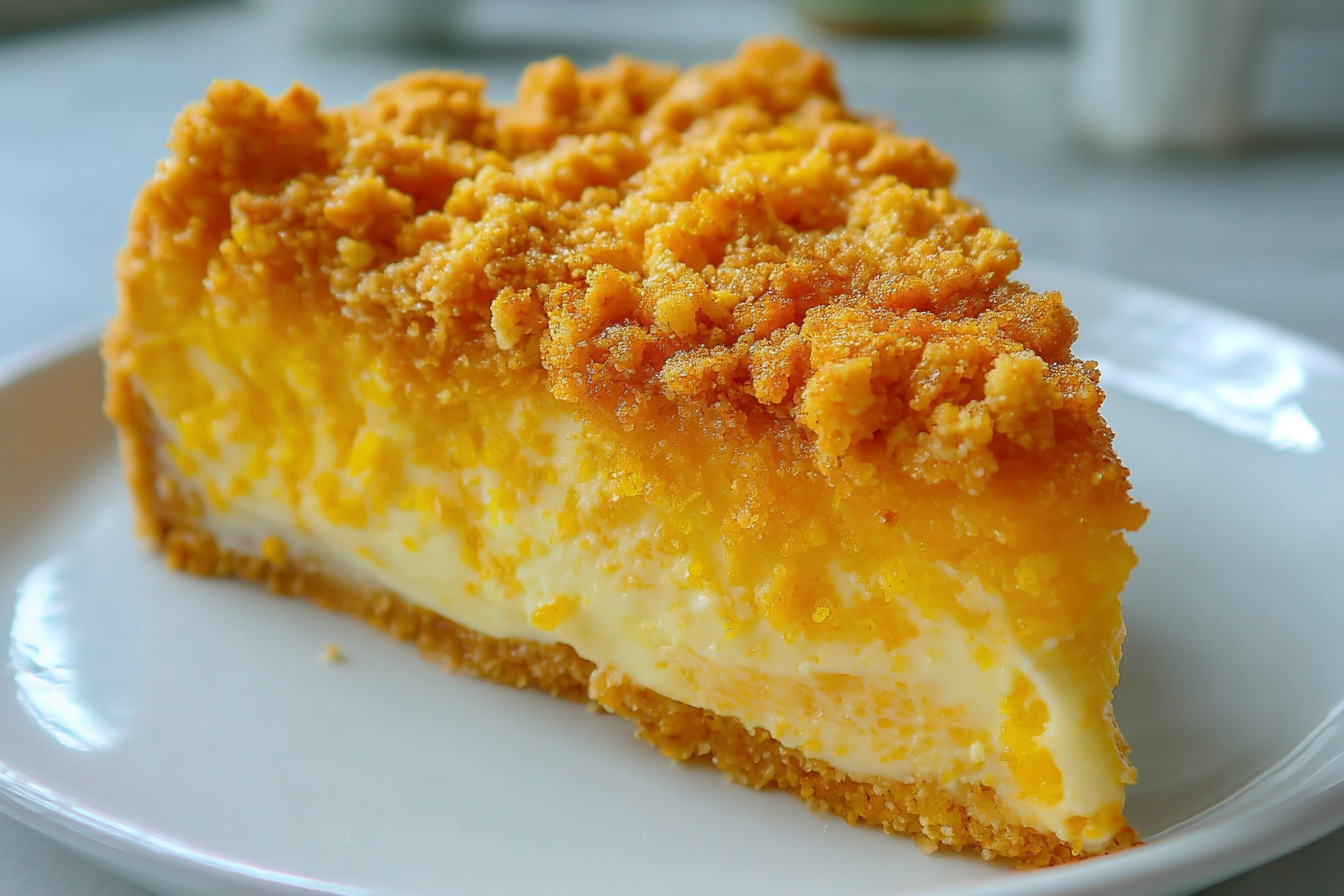 Torta crumble all’arancia