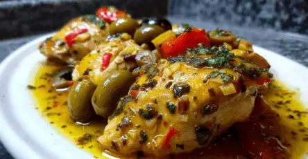Spezzatino di Pollo con Olive