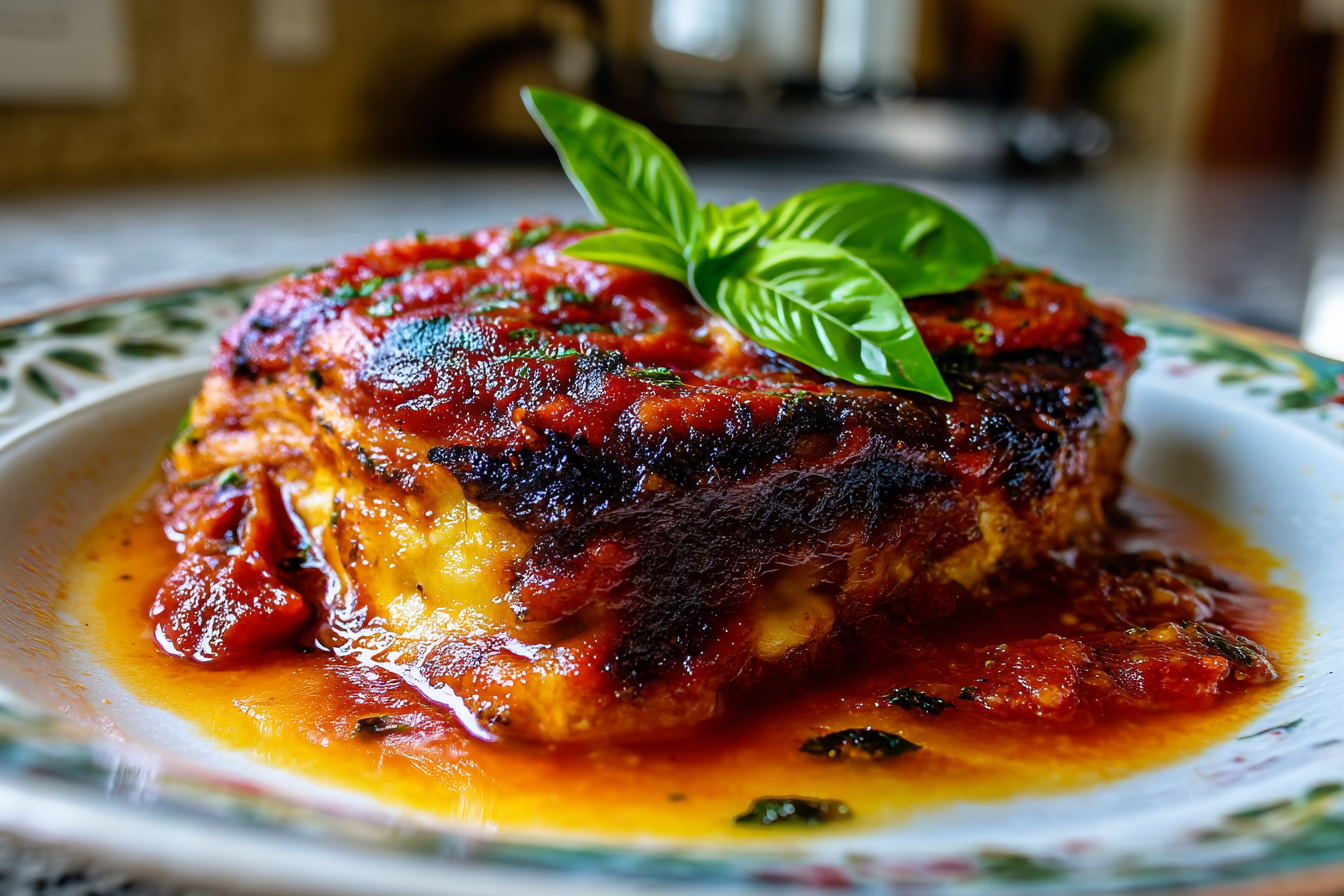 Parmigiana di melanzane leggera al forno