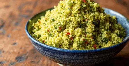 Cous cous al pesto