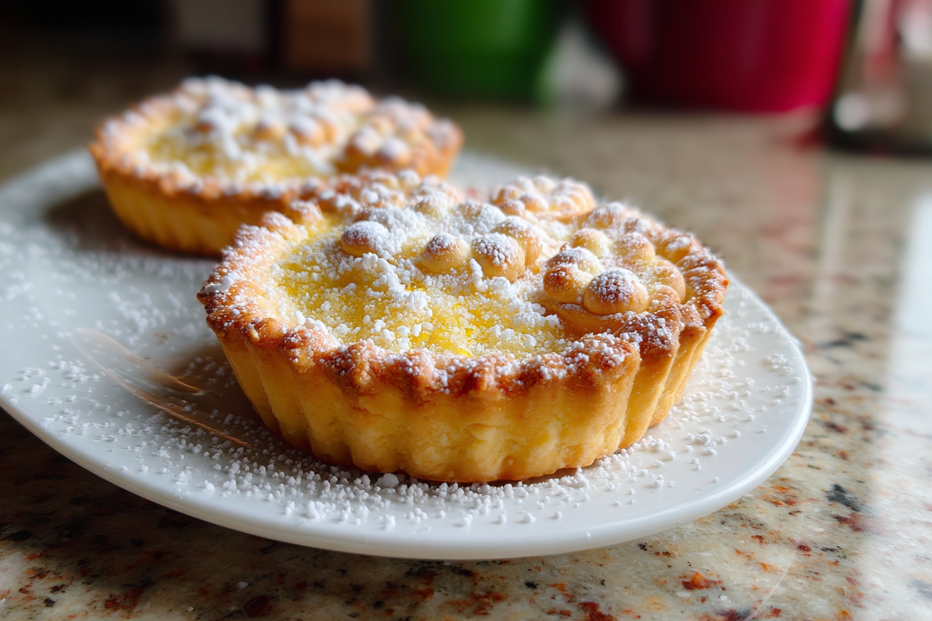 Crostata speciale con crema al limone e arancia