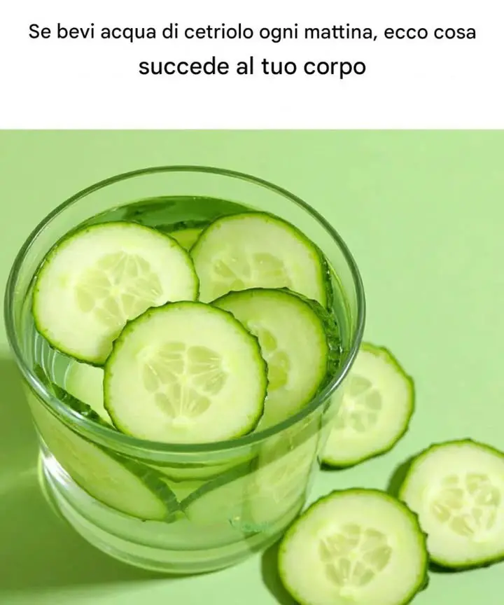 Acqua di cetriolo