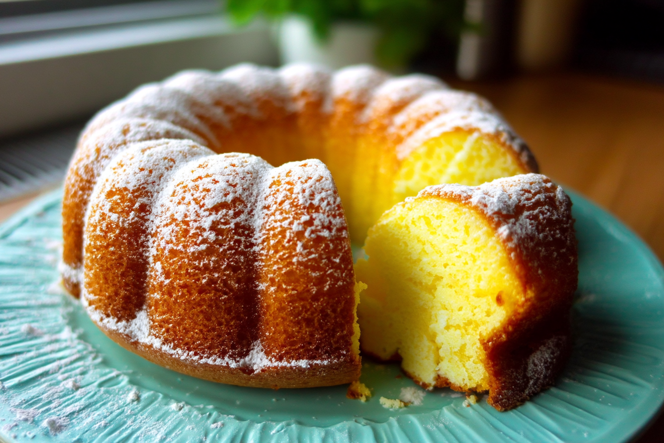 Torta al limone e amido di mais Super morbida