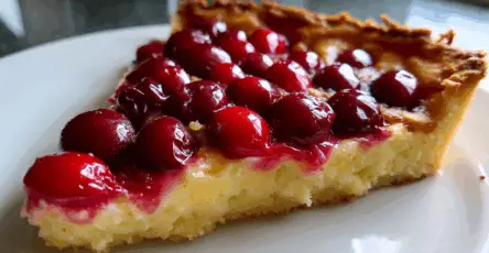 Crostata di ciliegie fatta in casa
