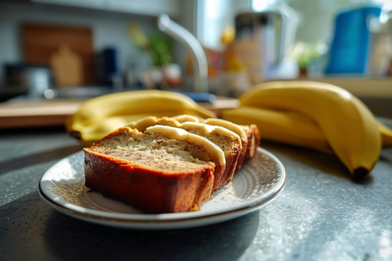 Pane alle banane ricco