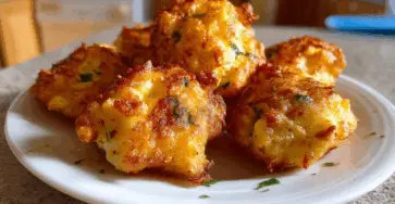 Frittelle di pollo al formaggio