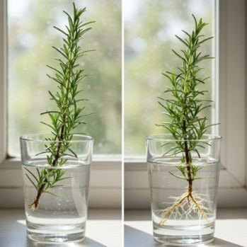 Come propagare il rosmarino in acqua all’infinito in pochi minuti